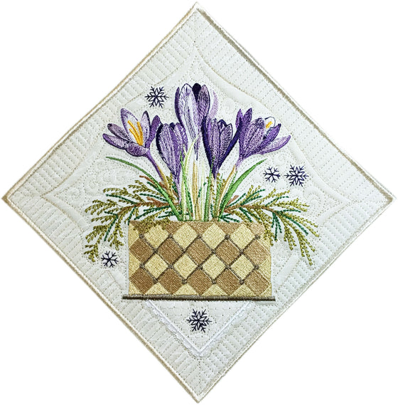 The Cheerful Crocus | Flowers | Machine Embroidery Designs 4