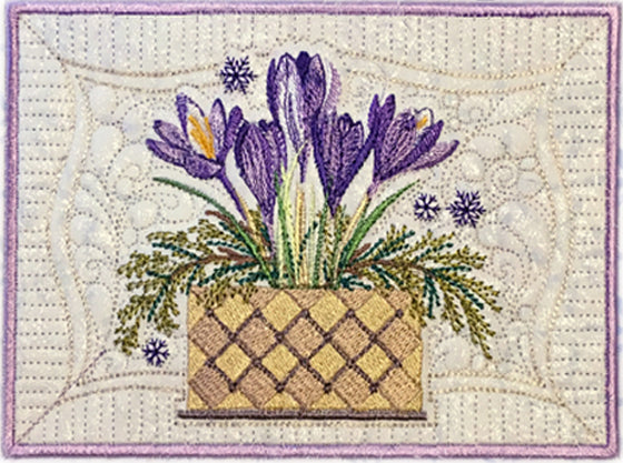 The Cheerful Crocus | Flowers | Machine Embroidery Designs 2