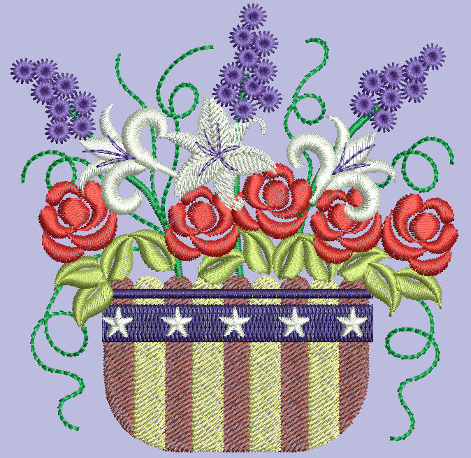 Summer Machine Embroidery