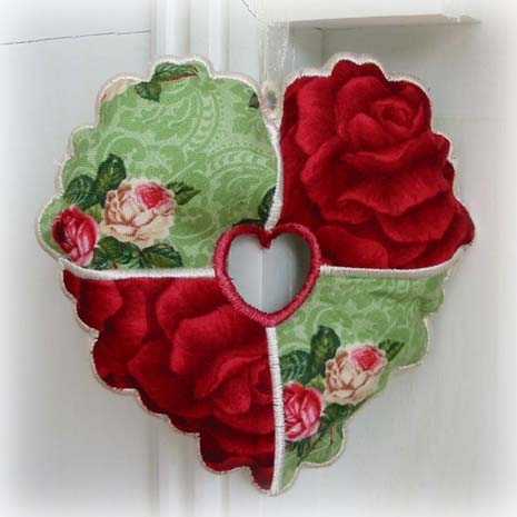 Spring Wreath | Machine Embroidery Design