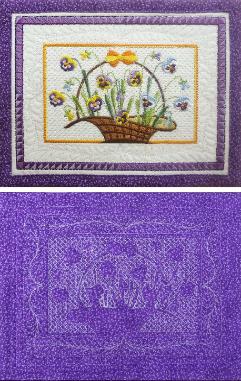 Tiny Little Show Quilt | Machine Embroidery Design 3