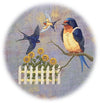 Summer's End | Barn Swallows | Embroidery Design 3