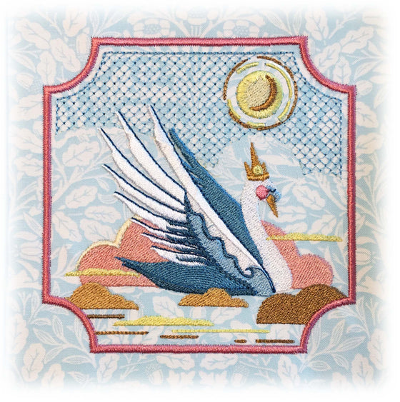 Swan Queen | Machine Embroidery Design