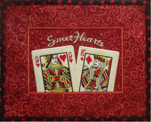  Sweet Hearts | Machine Embroidery Mug Rug