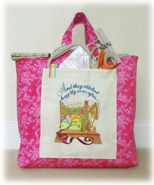  Tote Bag | Featherweight Machine Embroidery 