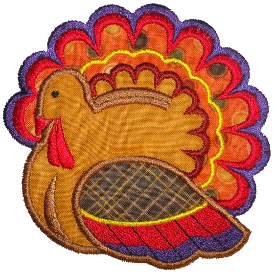 Quick Turkey Applique | Machine Embroidery Design