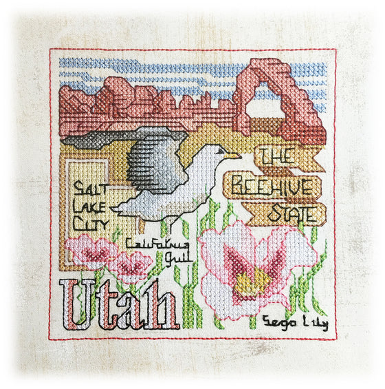Utah Cross Stitch