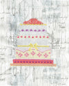 Bake Shop | Vanilla Cake | Machine Embroidery Designs