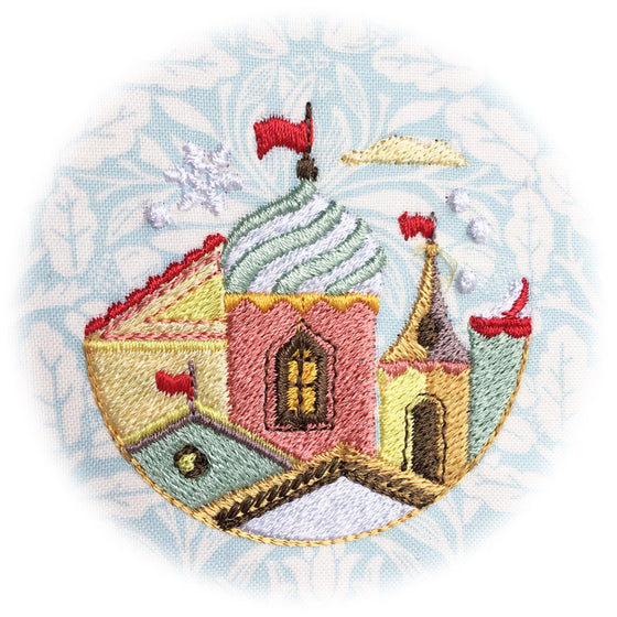 Once Upon A Time, Winter Charm Size Set | Machine Embroidery Design 11