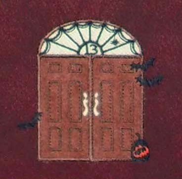 Haunted House | Machine Embroidery Design 2