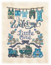 Birth Record Welcome Little Boy | Embroidery Design
