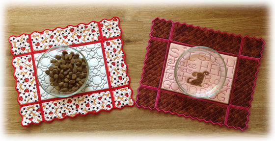 Cats Meow Minute Mats | Machine Embroidery Mug Rugs 3