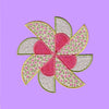 Curved Quilt Blocks Applique | Machine Embroidery 8