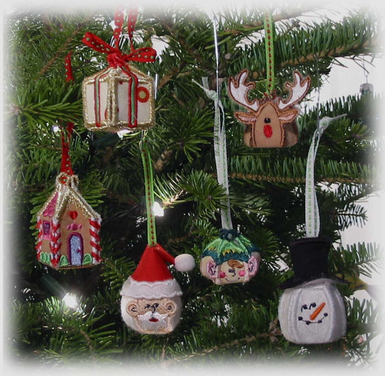 Christmas Candy Costumes |  Machine Embroidery Ornaments 2