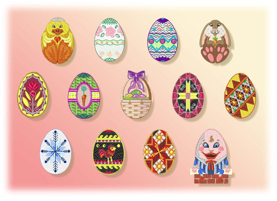Easter Eggstravaganza! | Machine Embroidery Design 2