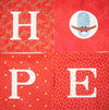 HOPE Wall Hanging | Machine Embroidery Design 2
