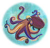 Crazy Eights | Octopus | Machine Embroidery Design 4