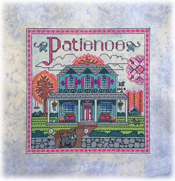 The Patient Cottage | Machine Embroidery Mug Rug 6