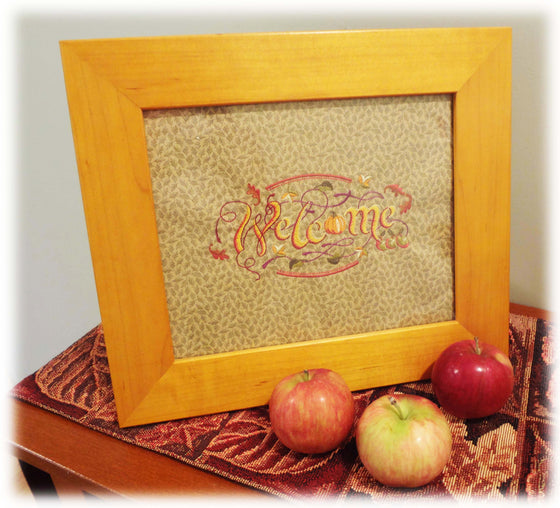 Autumn Welcome | Machine Embroidery Design 2